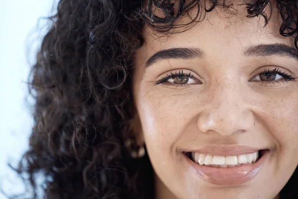 Business Woman Face Smile Success Professional Portrait Corporate Goals Vision - Stock-foto