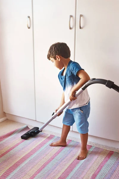 Father Boy Child Sweeping Mess Family Cleaning Together Help Broom Stock  Photo by ©PeopleImages.com 653791010