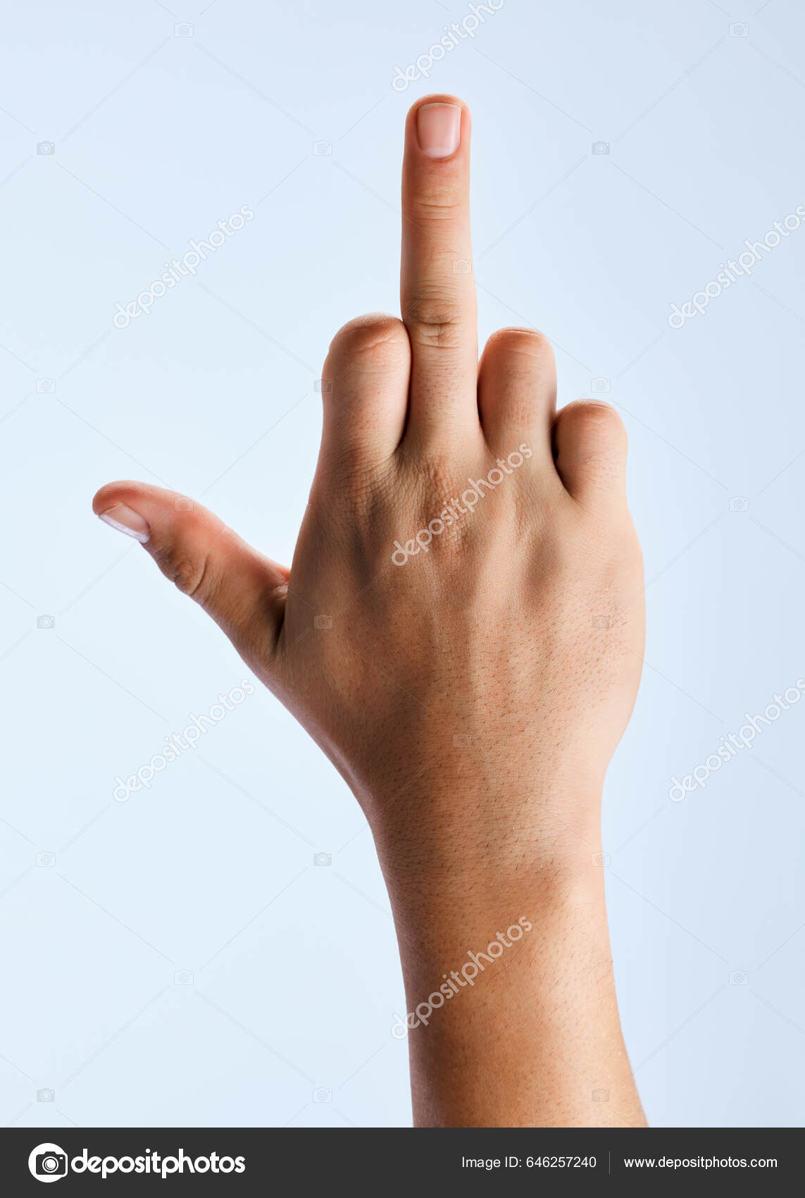 Stinkefinger hi-res stock photography and images - Alamy