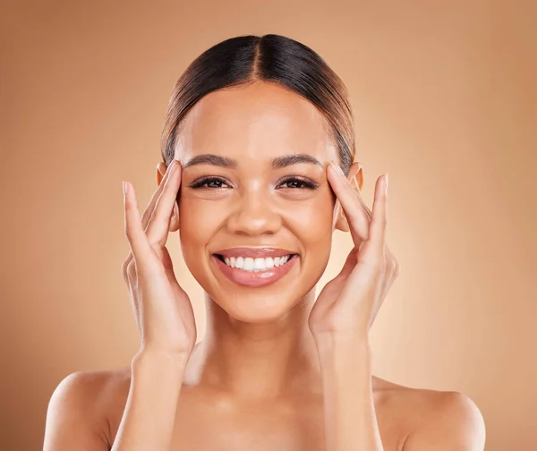 Retrato Pele Beleza Natural Mulher Com Brilho Pele Facial Dermatologia — Fotografia de Stock