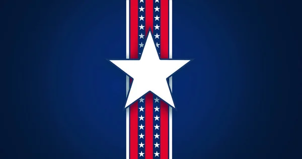 Vlag Amerika Behang Met Sterren Strepen Een Natie Land Patriottisme — Stockfoto