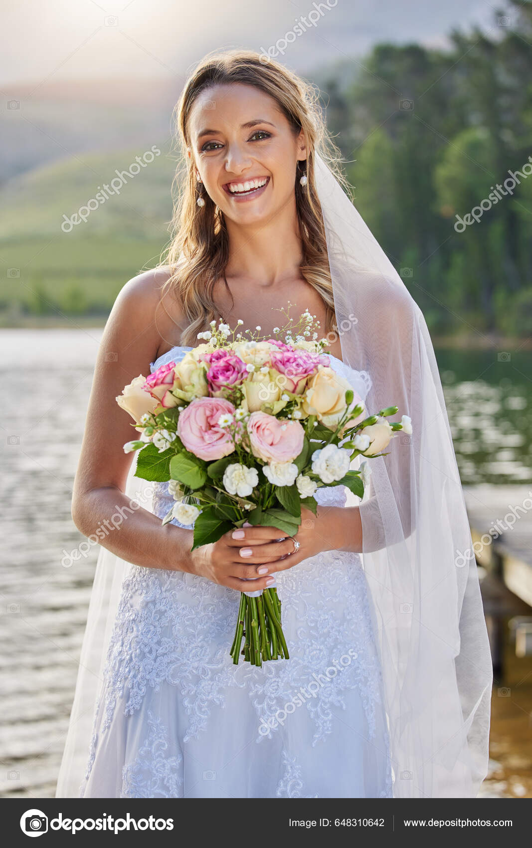 Happy bride hot sale
