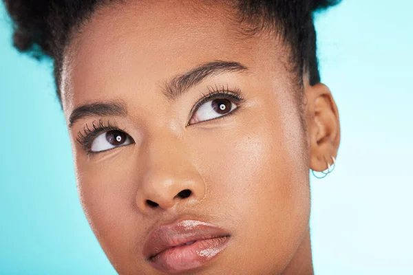Hudvård Kvinnlig Skönhet Och Ansiktsidé Närbild Makeup Dermatologi Och Ansiktsbehandling — Stockfoto
