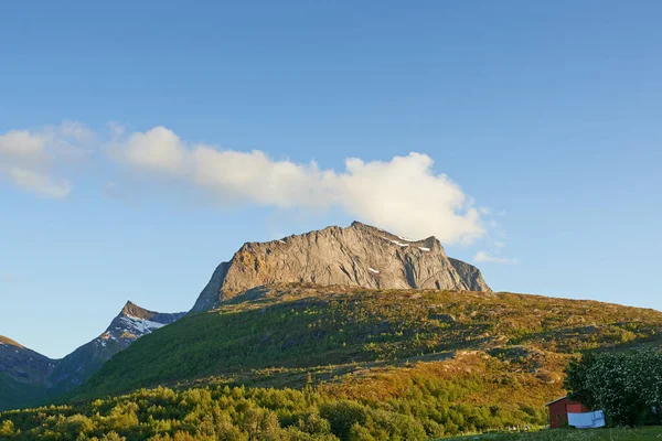 挪威美丽的风景 挪威北部靠近Bodo和Kjerringoy的景观 — 图库照片