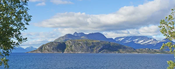 Das Schöne Norwegen Landschaftsbild Nordland Der Nähe Der Stadt Bodo — Stockfoto