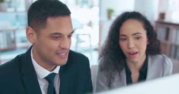 Adamları Planlama Fikir Takım Işbirliği Kurumsal Strateji Veya Ofiste Iletişim — Stok video