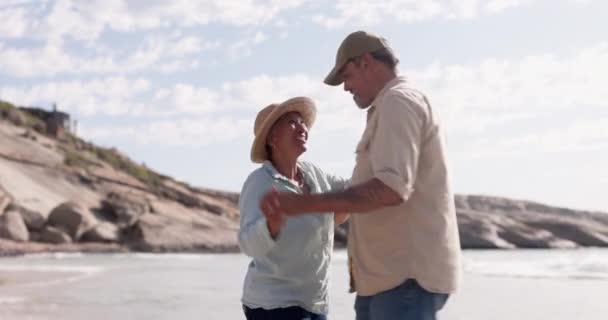 해변에서의 그리고 행복을 로맨스 낭만적 유대를 휴가와 — 비디오