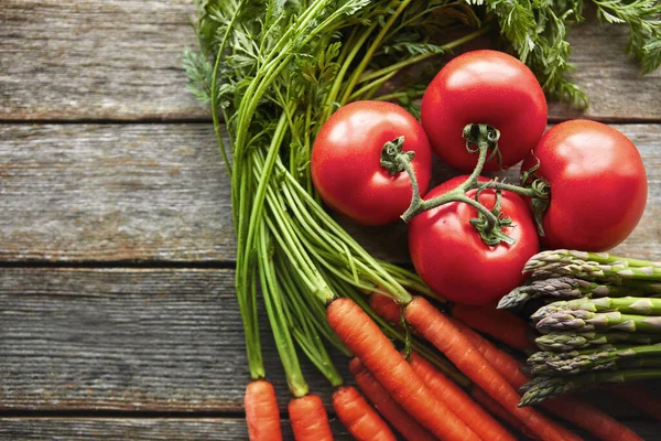 Zelenina Poskytuje Celou Řadu Úžasných Zdravotních Výhod Různé Čerstvé Produkty — Stock fotografie