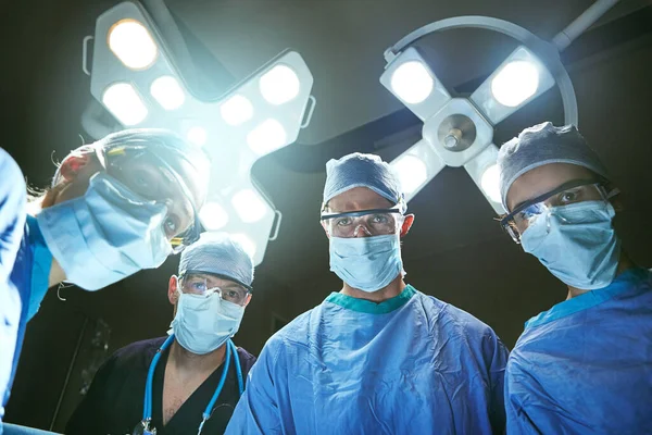 Chirurgie Vergt Focus Precisie Chirurgen Een Operatiekamer — Stockfoto