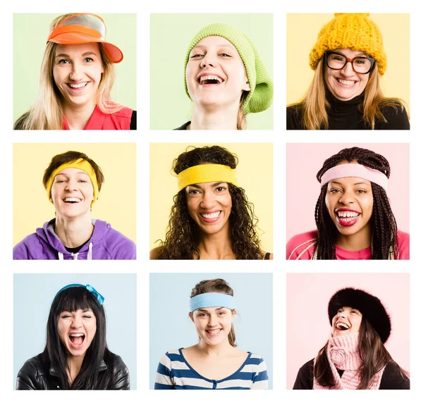 Wybierz Swój Ulubiony Dodatek Kolorowe Ujęcie Zróżnicowanej Grupy Kobiet Stojących — Zdjęcie stockowe