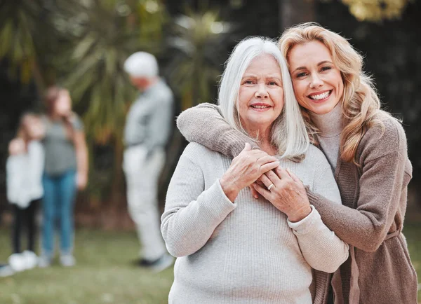 Mother Has Been Best Friend Longest Time Woman Standing Her — Stock Photo, Image