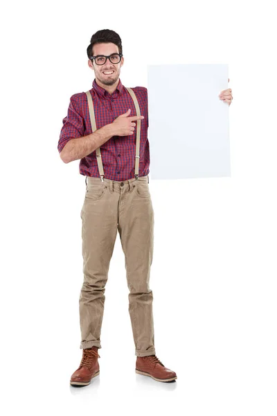 Плакат Точка Портрет Людини Банером Ізольованому Png Прозорому Фоні Білборд — стокове фото
