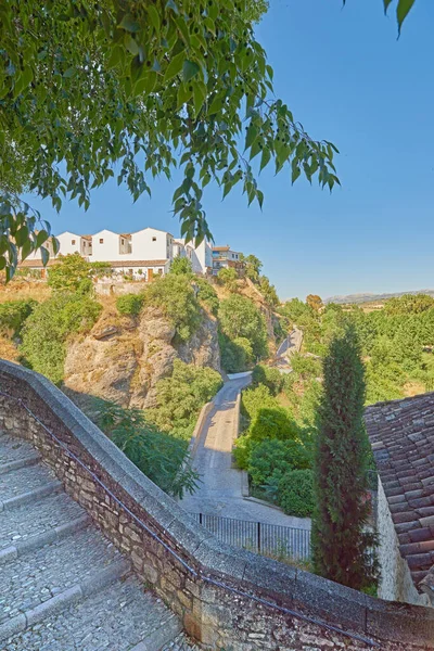 Ronda Antiga Cidade Ronda Andaluzia Bela Cidade Velha Ronda Andaluzia — Fotografia de Stock