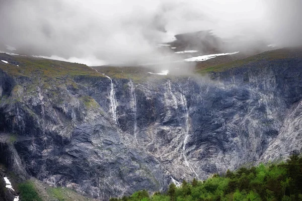 Bellissimo Paesaggio Norvegese Paesaggio Giugno Vicino Bodo Nordland Norvegia — Foto Stock
