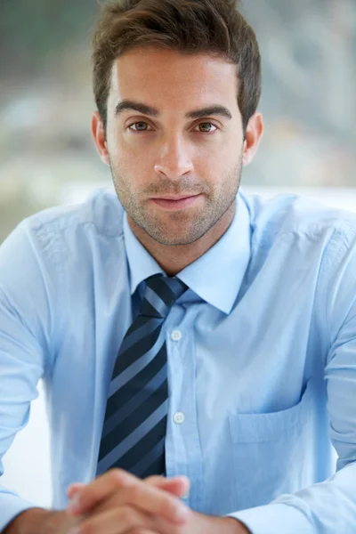 Modern Professional Handsome Young Businessman Work — Stock Photo, Image
