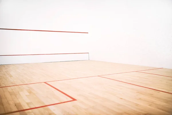Tournament Season Officially Open Empty Squash Court — Stock Photo, Image