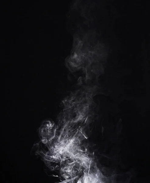 Szürke Füst Fehér Háttér Png Háttér Emberek Nélkül Köd Levegőben — Stock Fotó