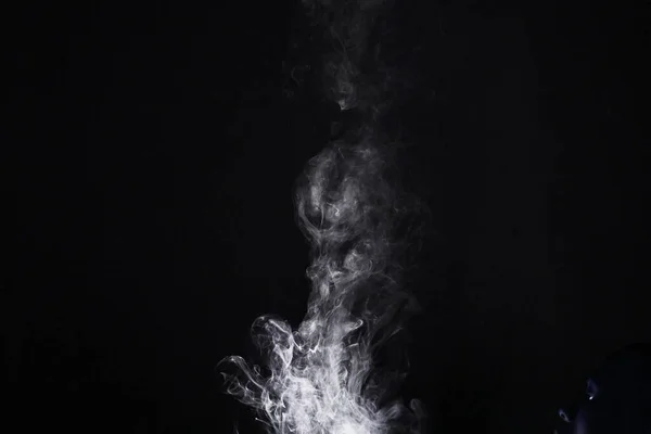 Vapeur Eau Vapeur Fumée Isolées Sur Fond Png Transparent Brouillard — Photo
