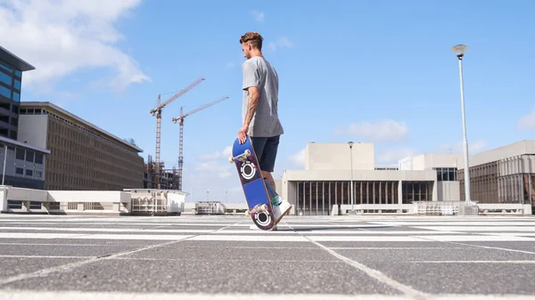 Skating More Hobby Skateboarders City — Fotografia de Stock