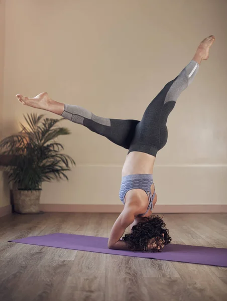 Vous Êtes Seul Cours Yoga Bonne Humeur Plan Complet Une — Photo