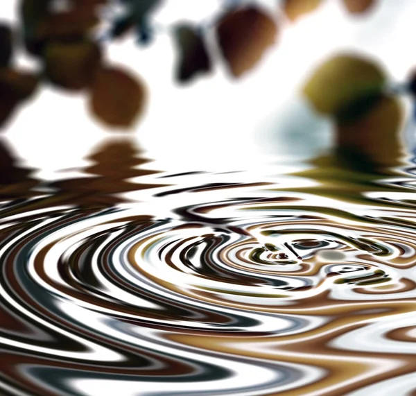 Waves Ripple Nature Water Drop Pattern Mockup Digital Texture Environment — Stok fotoğraf