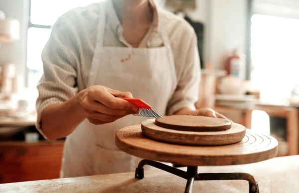 Your Hobby Can Make You Some Money Unrecognizable Artisan Working — Stock Photo, Image