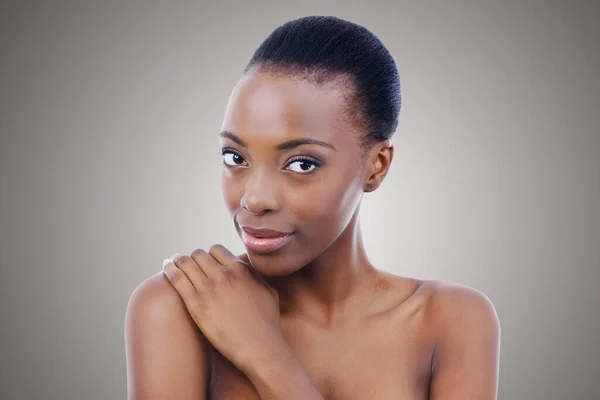 You Could Have Skin Soft Hers Studio Shot Beautiful African — Stock Photo, Image