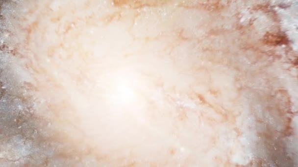 Sterne Universum Und Weltraum Mit Galaxiennetzwerk Für Milchstraße Kosmos Und — Stockvideo