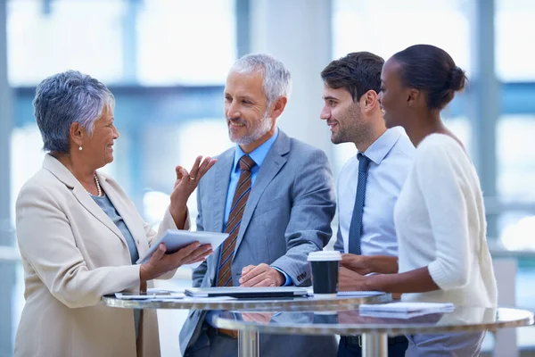 Ceo Trabalho Equipe Estratégia Com Empresários Reunião Para Coaching Mentor — Fotografia de Stock