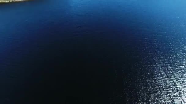 Natura Drone Ambiente Con Lago Campagna Pace Paesaggio Viaggi Norvegia — Video Stock