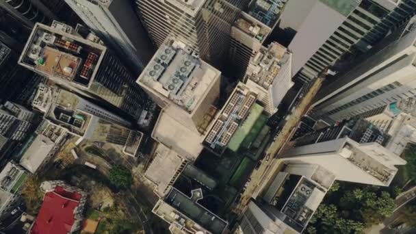 Luchtfoto Stad Stedelijke Skyline Met Gebouwen Architectuur Infrastructuur Voor Ontwikkeling — Stockvideo