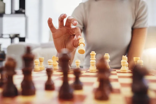 Blonde Caucasian Boy Thinking of a Next Chess Move Playing Chess. Strategy,  Planning Concept Stock Image - Image of queen, people: 207341503