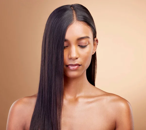 Vrouw Haarverzorging Gezicht Met Natuurlijke Schoonheid Huidverzorging Cosmetica Voor Huid — Stockfoto