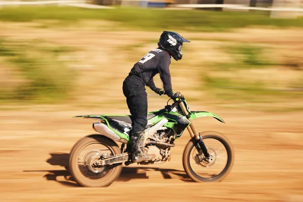 Road Motorkerékpár Ember Vidéken Fitness Adrenalin Sebesség Edzés Szabadtéri Sport — Stock Fotó