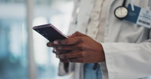 Kapanış Cep Telefonu Daktilo Sağlık Hizmetleri Posta Araştırma Ile Bağlantı — Stok video