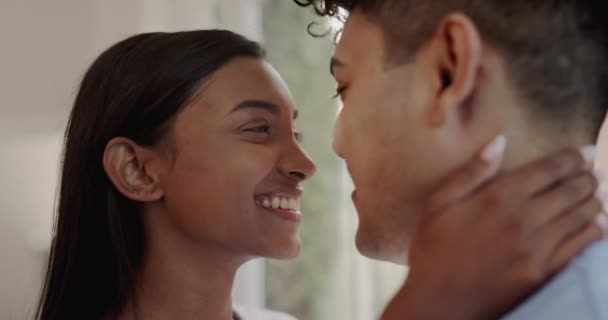 Front Soins Couple Avec Amour Mariage Soutien Avec Relation Bonheur — Video