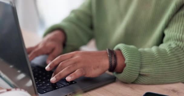 Biznes Człowiek Rozciąganie Stres Laptopie Pracy Domu Planowanie Badań Online — Wideo stockowe