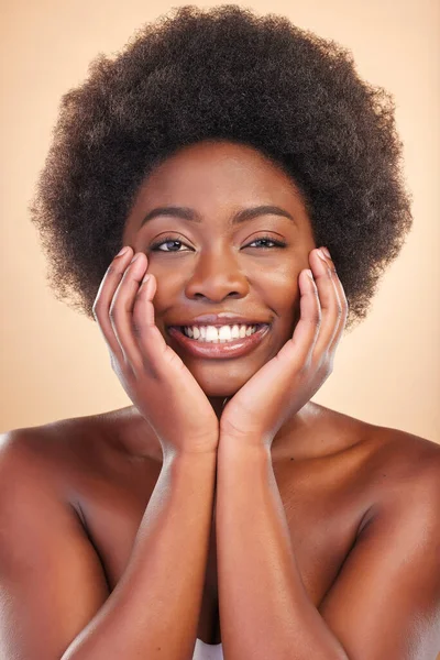 Natuurlijke Vrouw Gezicht Schoonheid Portret Studio Met Huidverzorging Dermatologie Gloed — Stockfoto