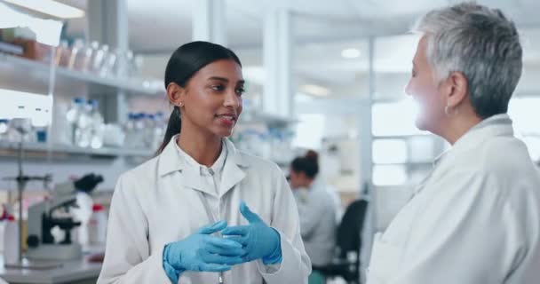 Science Mentor Conseils Auprès Des Personnes Laboratoire Pour Apprentissage Médecine — Video
