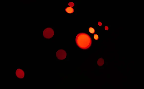 Κόκκινο Bokeh Και Φως Ένα Στούντιο Σκοτεινό Φόντο Για Γιορτή — Φωτογραφία Αρχείου
