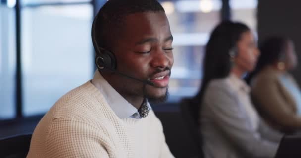 Tele Pazarlama Müşteri Hizmetleri Internet Üzerinden Danışmanlık Bizimle Irtibata Geçin — Stok video