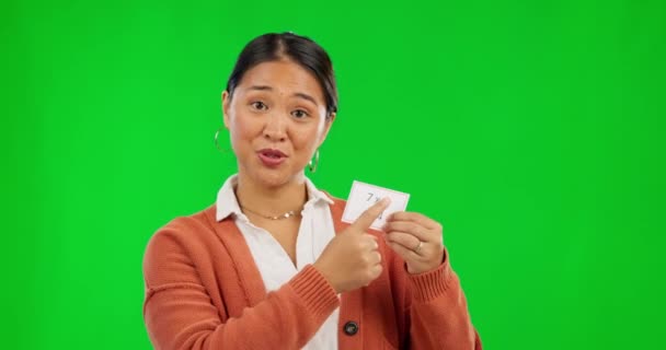 School Learning Teacher Green Screen Math Numbers Calculate Paper Poster — Stock Video