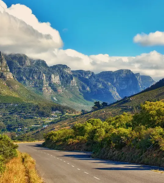 Cape Town Güney Afrika Daki Iki Havari Boyunca Uzanan Bir — Stok fotoğraf