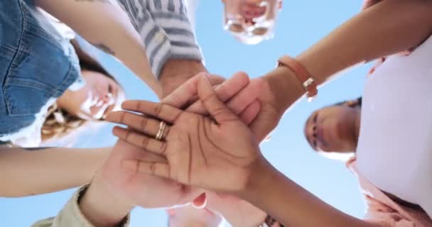 대학에서 다양성의 연대를 친구의 축하를위한 각도로 — 비디오