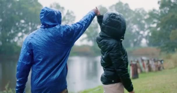 Çiftler Dans Açık Hava Parkında Mutlu Bir Randevu Doğa Tatil — Stok video