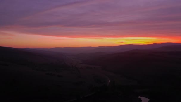 Akşamları Günbatımı Doğa Hava Durumu Akşamları Alacakaranlık Alacakaranlık Çevre Ekosistem — Stok video