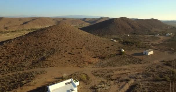 Εξοχή Εναέρια Θέα Και Drone Λόφους Στην Αφρική Βουνό Μπλε — Αρχείο Βίντεο