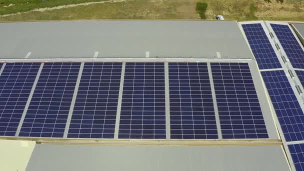 가능성 환경을 드론의 그리드를 에너지 전지판 발전기 광전지 기술의 전망을 — 비디오