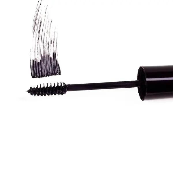 Brush Mascara Stroke Makeup Eyelash Cosmetics Beauty Color Creativity Isolated — Stock Photo, Image