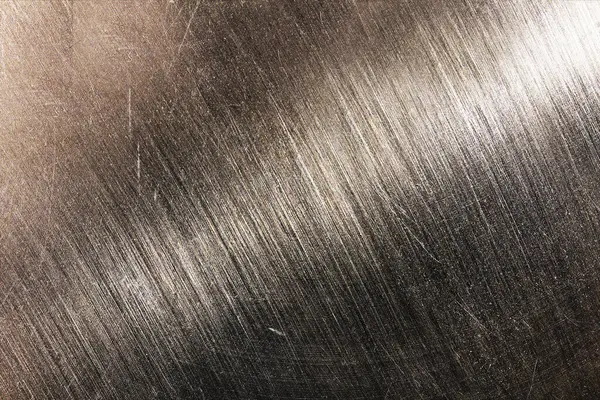 Rasguño Metal Cepillado Textura Acero Oscuro Aluminio Rugoso Superficie Negra —  Fotos de Stock